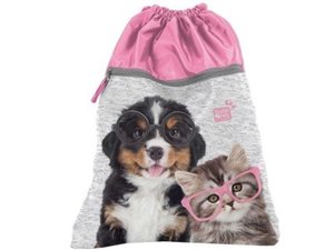 Vak na chrbát Cat and dog pevný-2